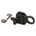Prime-Line Project-In Transom Latch, Keeper, Screws, Bronze Single Pack H 3594